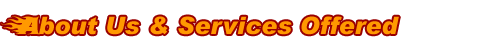 About Us & Services Offered