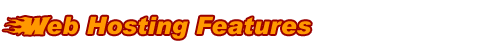 Web Hosting Features